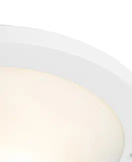 Venkovni stropni svitidlo Moderní stropní svítidlo bílé 41 cm IP44 - Yuma