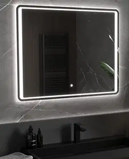 Koupelnová zrcadla MEXEN Zusa zrcadlo s osvětlením 120 x 80 cm, LED 600 9808-120-080-611-00
