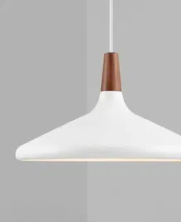 Závěsná světla DFTP by Nordlux Závěsné svítidlo Nori Ø 39 cm, bílé