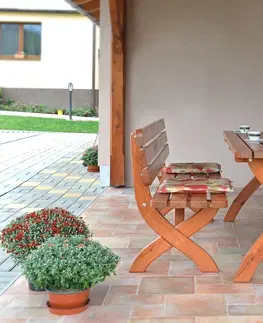Lavice dřevěné ArtRoja Zahradní lavice STRONG MASIV | 180 cm