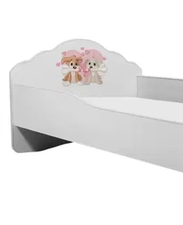 Postele pro děti s obrázky ArtAdrk Dětská postel CASIMO Provedení: Bílá