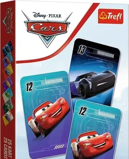 Hračky společenské hry TREFL - karty Černý Peter - Cars