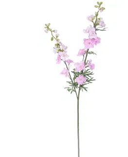 Květiny Umělé Delphinium světle fialová, 98 cm