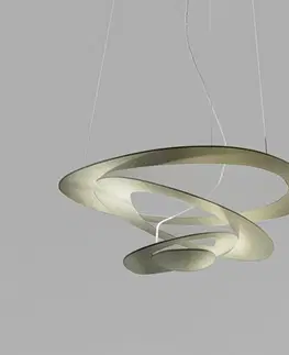 Designová závěsná svítidla Artemide PIRCE MINI LED závěs zlatá 1256120A