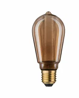 LED žárovky PAULMANN LED Vintage žárovka ST64 Inner Glow E27 zlatá s vnitřní spirálou stmívatelné 288.29
