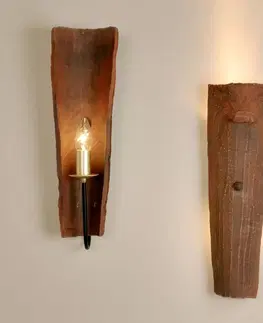 Nástěnná svítidla Menzel Menzel Country cihlové nástěnné světlo, nepřímé