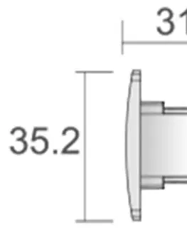 Kolejnice a příslušenství 3fáze Light Impressions Deko-Light kolejnicový systém 3-fázový 230V D Line koncovka černá RAL 9011 31,3  710068