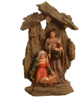 Vánoční dekorace Vánoční dekorace Betlém, polystone, 8 x 13 x 4,5 cm