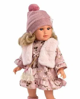 Hračky panenky LLORENS - Llorens 54042 ANNA - realistická panenka s měkkým látkovým tělem - 40 cm