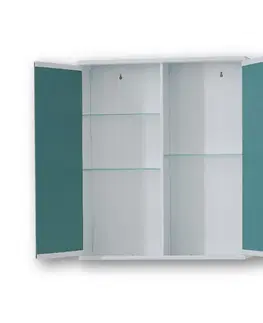 Koupelnová zrcadla HOPA Závěsná skříňka se zrcadlem BASIC I, II Rozměr A 46 cm, Rozměr B 15 cm, Rozměr C 40 cm OLNPSD4640
