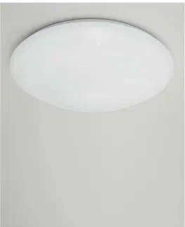Klasická stropní svítidla NOVA LUCE stropní svítidlo ASTERION bílý akrylový difuzor LED 2x24W 230V 3000K-4000K-5500K IP20 stmívatelné 9910020