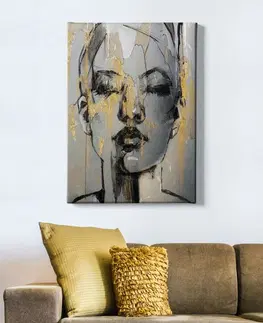 Obrazy Hanah Home Obraz Woman 70x100 cm