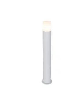 Venkovni stojaci lampy Venkovní stojací lampa bílá s opálovým stínidlem 70 cm - Odense