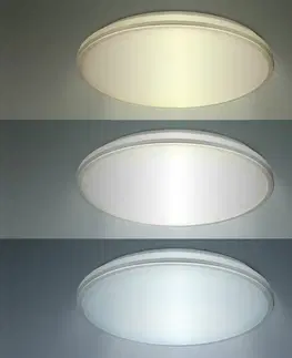 LED stropní svítidla Solight LED osvětlení s ochranou proti vlhkosti, IP54, 24W, 2150lm, 3CCT, 38cm WO797