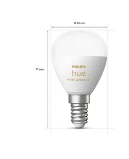 LED žárovky Philips Hue Philips Hue White Ambiance kapka E14 5,1W 470lm