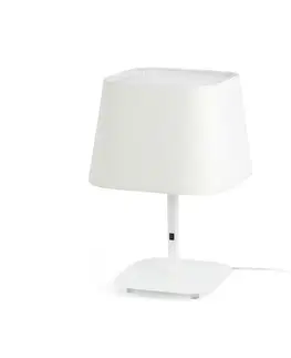 Designové stolní lampy FARO SWEET bílá stolní lampa