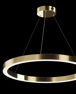 LED lustry a závěsná svítidla MAYTONI Závěsné svítidlo Saturno MOD415PL-L60BS4K