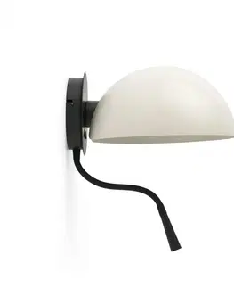 Nástěnné lampy ve skandinávském stylu FARO DOMINICA nástěnné svítidlo na čtení, béžová