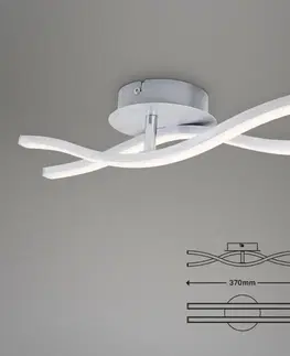 Designová stropní svítidla BRILONER LED nástěnné a stropní svítidlo, 37 cm, 12 W, hliník BRI 3194-029