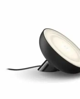 Chytré osvětlení PHILIPS HUE Hue LED White and Color Ambiance Stolní přenosná lampa Philips Bloom BT 8718699771126 7,1W 500lm 2000-6500K IP20 RGB černá