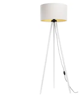 Lampy  Stojací lampa STANDART 1xE27/60W/230V bílá 