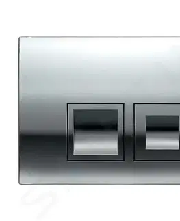 Záchody GEBERIT Delta35 Ovládací tlačítko splachování, lesklý chrom 115.135.21.5