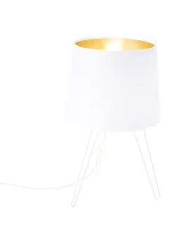 Stolni lampy Moderní stolní lampa bílá - Lofty