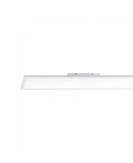 LED stropní svítidla PAUL NEUHAUS LED panel svítidlo, bílé, 100x25cm, s měnitelnou teplotou chromatičnosti, dálkový ovladač 2700-5000K