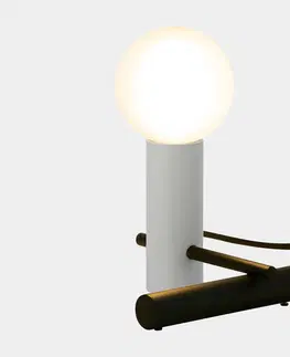 Světla na parapety LEDS-C4 LEDS-C4 Nude Tiny stolní lampa E27 šedá/černá