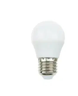 LED žárovky ACA Lighting LED G45 E27 230V 5W RGB+CCT WIFI 180st. 380Lm Ra80 G45527WIFI