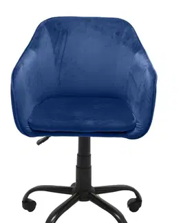 Kancelářské židle TP Living Kancelářská židle Marlin tmavě modrá