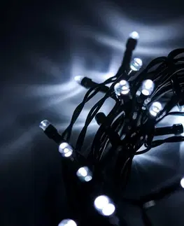 LED osvětlení na baterie DecoLED LED osvětlení na baterie - 10,2 m, 100 ledově bílých diod