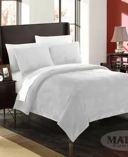 Přikrývky Matex Přehoz na postel Montana světle šedá, 170 x 210 cm