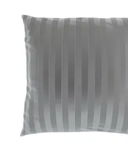 Povlečení Kvalitex Povlak na polštářek Stripe světle šedá, 40 x 40 cm