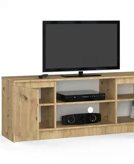 TV stolky Ak furniture TV stolek Beron 140 cm dub artisan