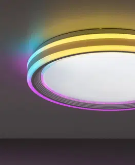 Stropní svítidla JUST LIGHT. LED stropní svítidlo Spheric, CCT, RGB, Ø 48cm