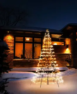 Vánoční venkovní dekorace twinkly Twinkly Light Tree venkovní, RGBW, výška 300cm