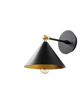 Svítidla Opviq Nástěnná lampa BERCESTE XI černá