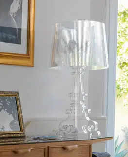 Stolní lampy Kartell Kartell Bourgie - LED stolní lampa, průhledná