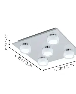 LED stropní svítidla EGLO Stropní svítidlo ROMENDO 1 96544