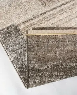Koberce a koberečky Spoltex Kusový koberec Loftline béžová / šedá, 80 x 150 cm