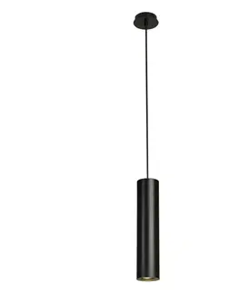 Moderní závěsná svítidla SLV BIG WHITE ENOLA_B PD-1, závěsné svítidlo, QPAR51, černé, max. 50 W 151850