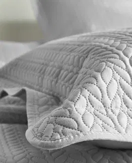 Přehozy Prošívaný přehoz na postel s geometrickým vzorem, mikrovlákno