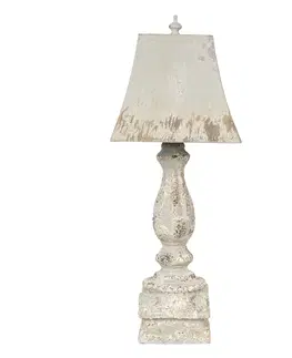 Lampy Vintage kovová stolní lampa Cateline – Ø 27*70 cm Clayre & Eef 6LMP661