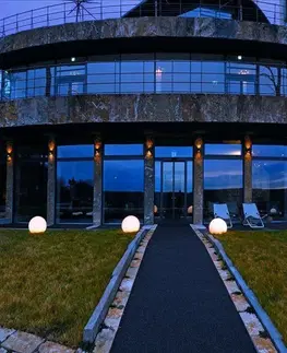 Osvětlení terasy a balkónu Light Impressions Kapego dekorativní svítidlo koule 75 220-240V AC/50-60Hz E27 1x max. 42,00 W bílá 836958