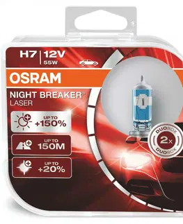 Autožárovky OSRAM H7 64210NL-HCB NIGHT BREAKER LASER +150% 55W