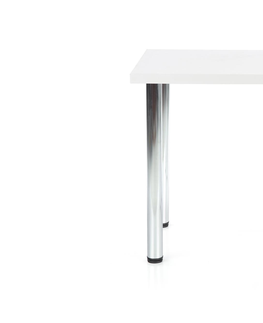 Jídelní stoly Jídelní stůl PYGMAE 90, bílá/chrom