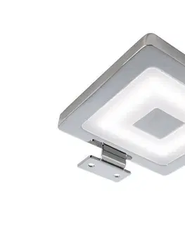 Přisazená nábytková svítidla Light Impressions Deko-Light nábytkové přisazené svítidlo zrcadlové hranaté 12V DC 4,50 W 4000 K 300 lm 97,5 stříbrná  687131