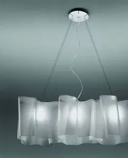 Závěsná světla Artemide Artemide Logico závěsné světlo 3bň 100 cm šedé