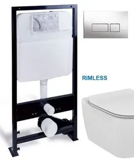 Kompletní WC sady Ideal Standard PRIM s Tlačítkem 20/0041 PRIM_20/0026 41 TE2
